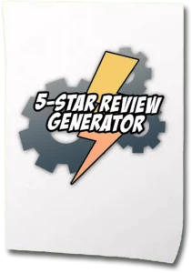 use the 5-star review generator to get more window cleaning customers